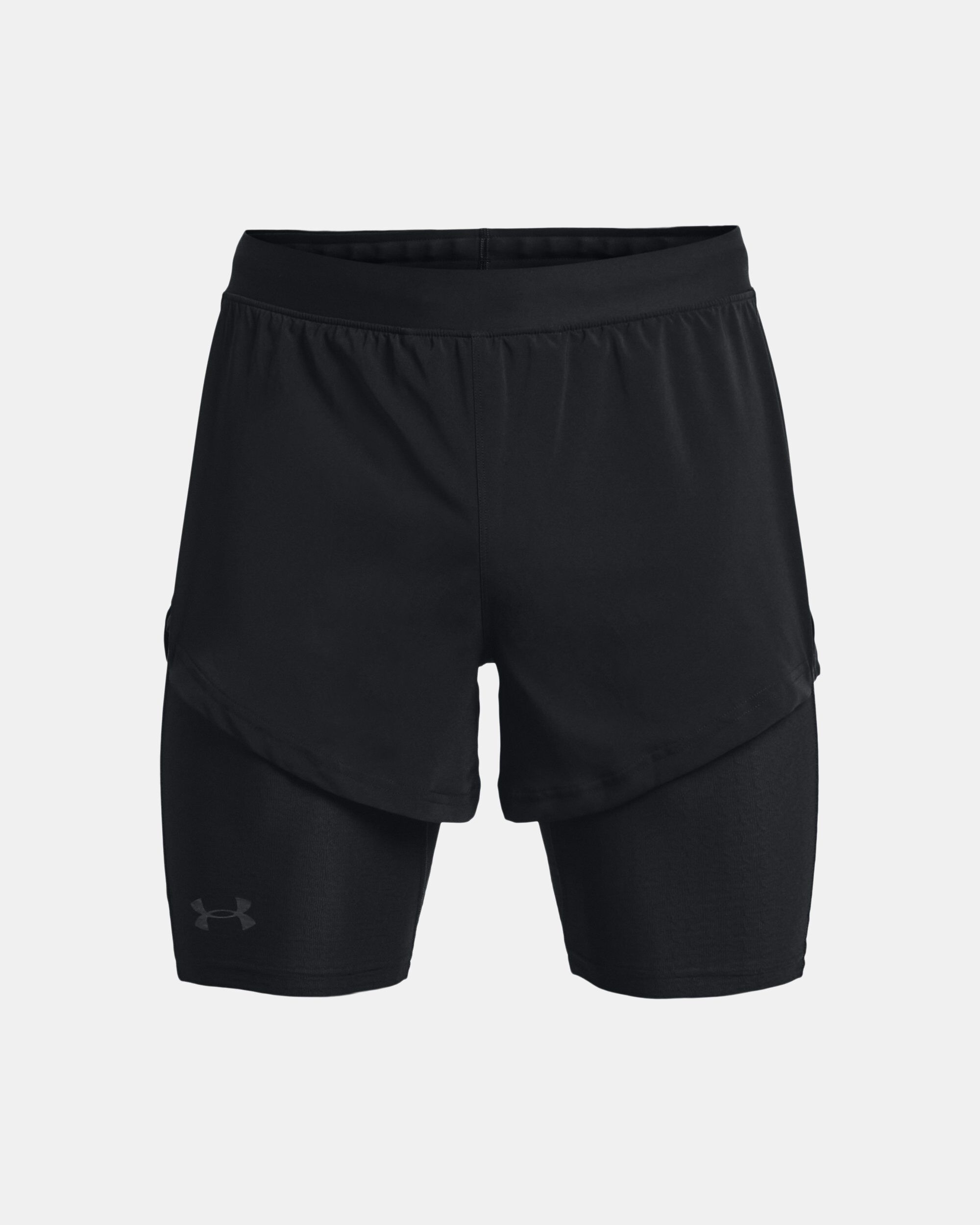 Under armour 2 best sale in 1 shorts