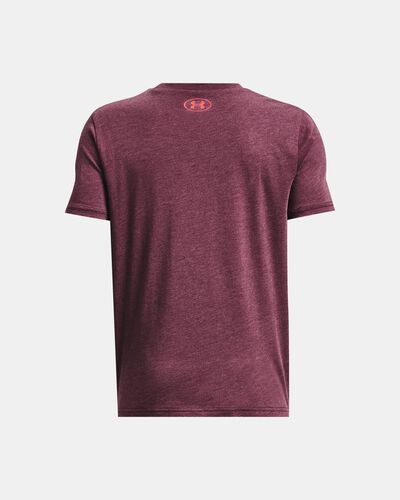 Boys' UA Logo Wordmark Short Sleeve