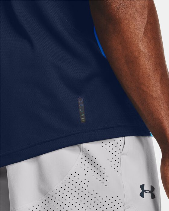 Men's UA RUSH™ HeatGear® 2.0 Short Sleeve image number 3