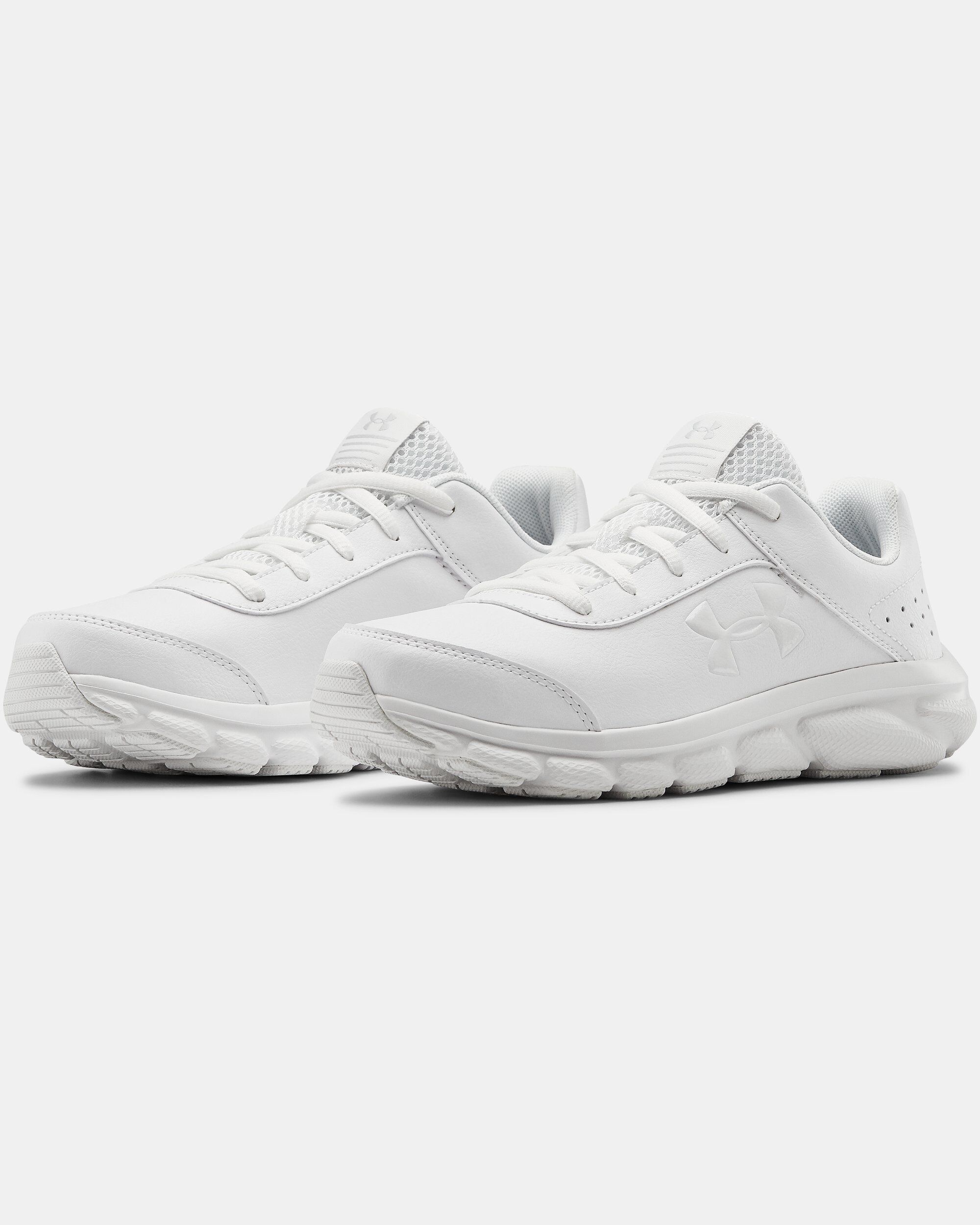 Grade School UA Assert 8 Uniform Synthetic Running Shoes