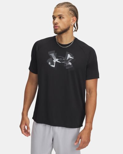 Men's UA Tech&trade; Print Fill Short Sleeve