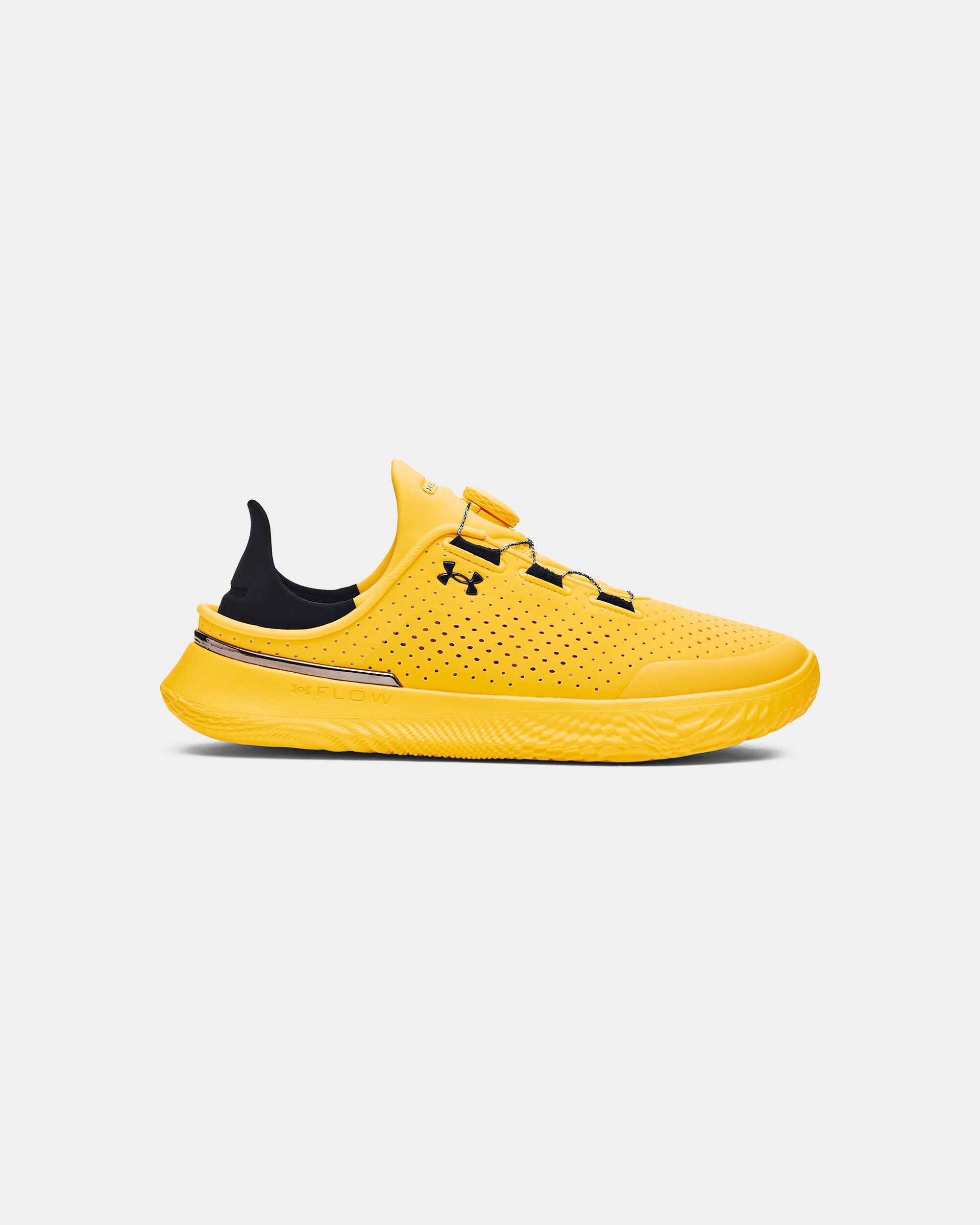 Under armour sale shoes yellow
