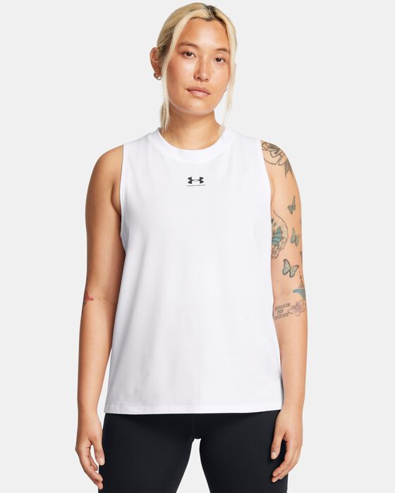 Women's UA Rival Muscle Tank image number 0