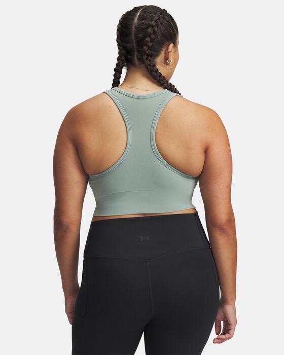 Women's UA Vanish Seamless Mid Sports Bra image number 7