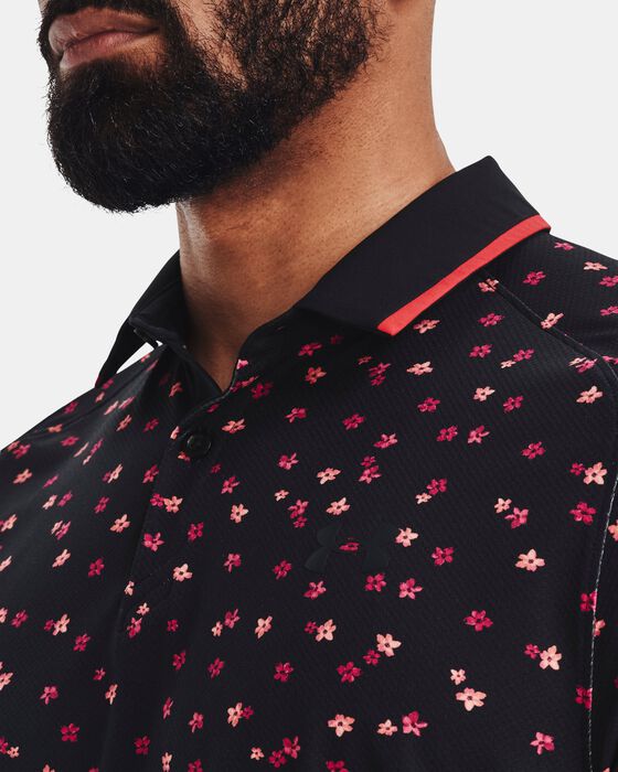 Men's UA Iso-Chill Floral Polo image number 3