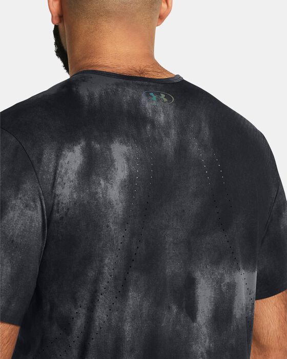 Men's UA Vanish Elite Vent Printed Short Sleeve image number 3