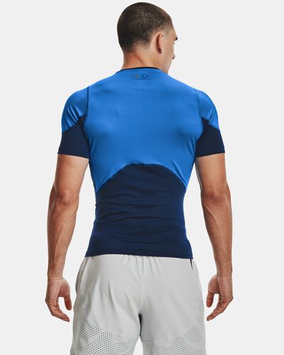 Men's UA RUSH™ HeatGear® 2.0 Compression Short Sleeve