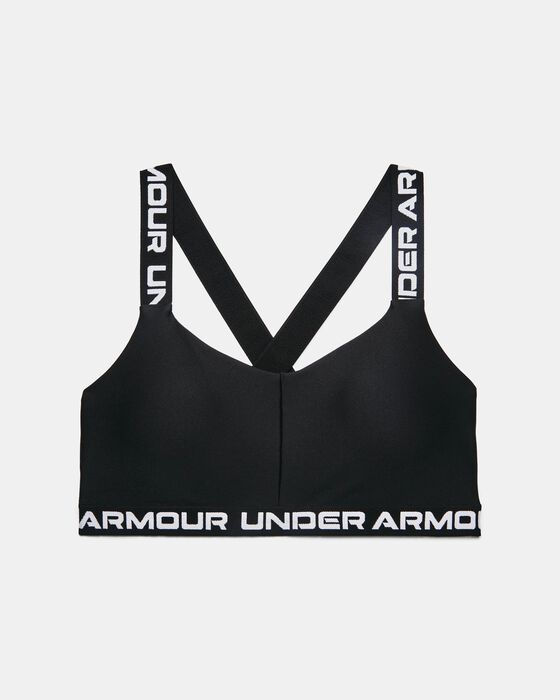 Women's UA Crossback Strappy Low Sports Bra image number 8