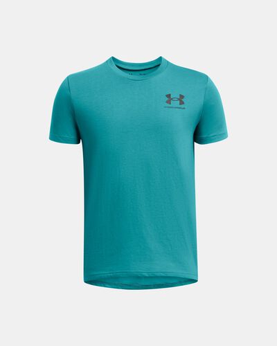 Boys' UA Sportstyle Left Chest Short Sleeve
