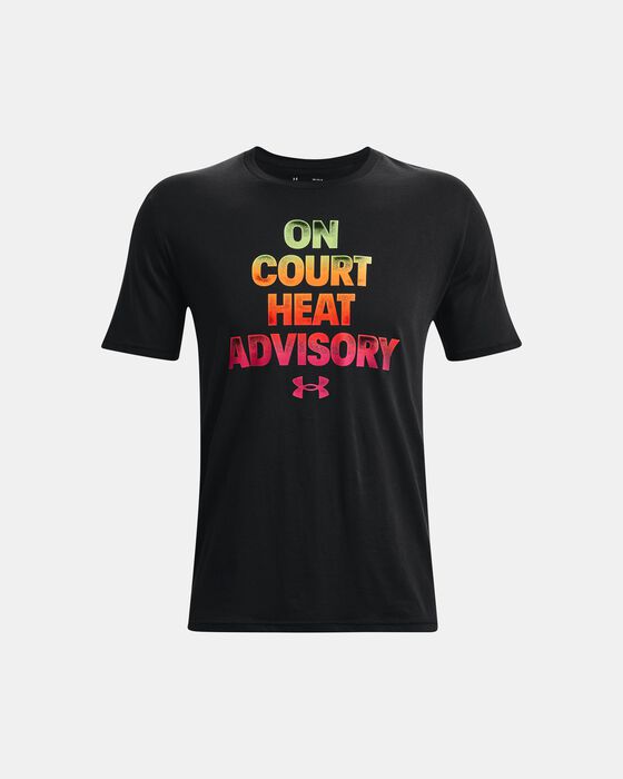 Men's UA Basketball Heat Advisory Short Sleeve image number 0