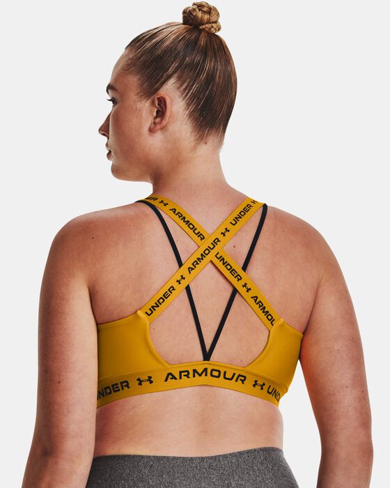 Women's UA Crossback Low Sports Bra image number 7