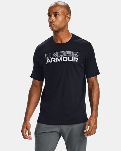 Men's UA Blurry Logo Wordmark Short Sleeve
