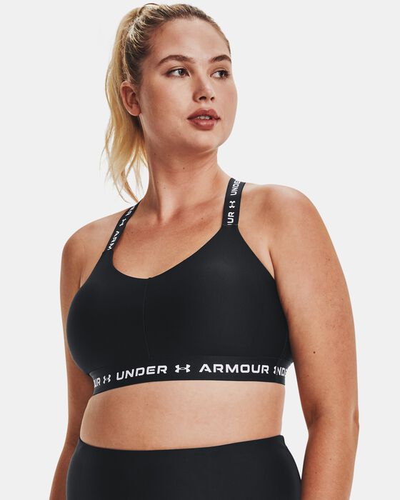 Women's UA Crossback Low Sports Bra image number 4