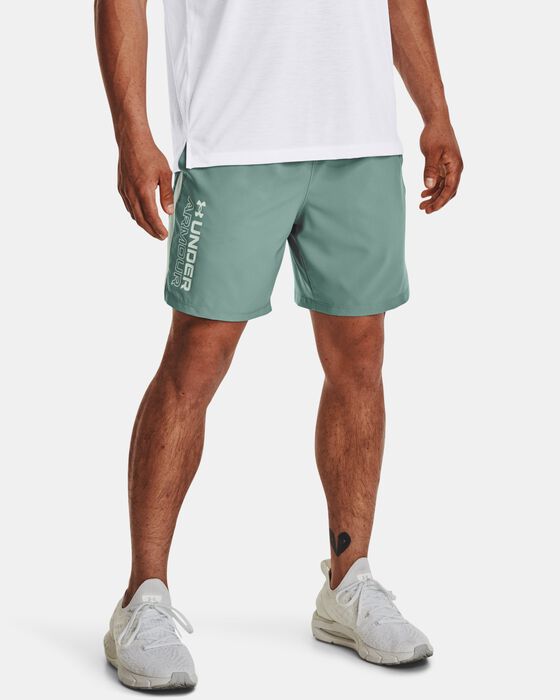 Men's UA Launch SW 7'' Wordmark Shorts image number 0