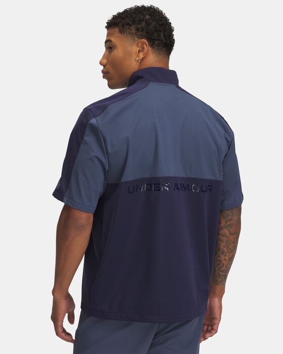 Men's UA Drive Wind Short Sleeve image number 1