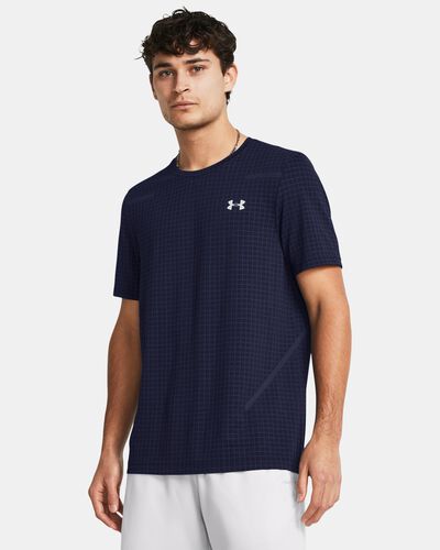 Men's UA Seamless Grid Short Sleeve