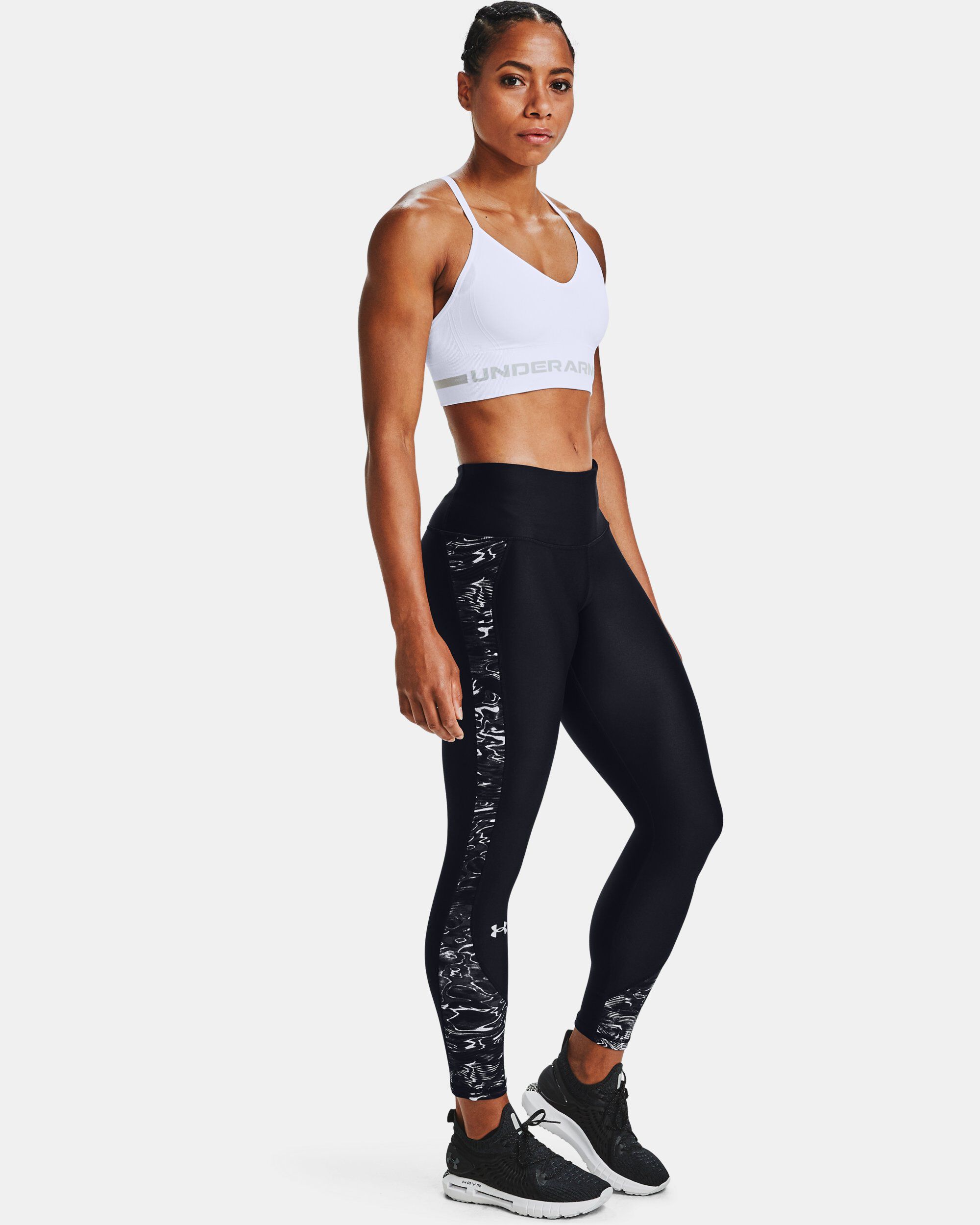 Under armour women's outlet heatgear armour printed legging