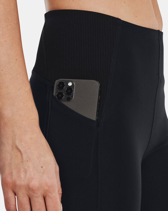 Women's HeatGear® No-Slip Waistband Ankle Leggings image number 3