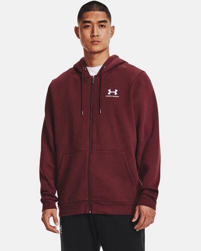 Men's UA Essential Fleece Full-Zip Hoodie