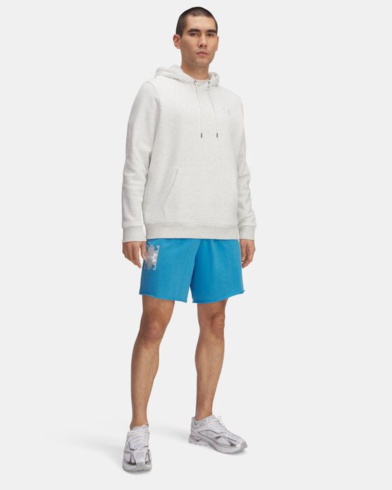 Men's UA Rival Terry Logo 8" Shorts Men's UA Rival Terry Logo 8" Shorts image number 2