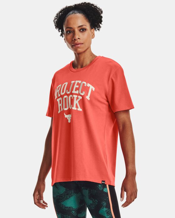 Women's Project Rock Heavyweight Campus T-Shirt image number 0