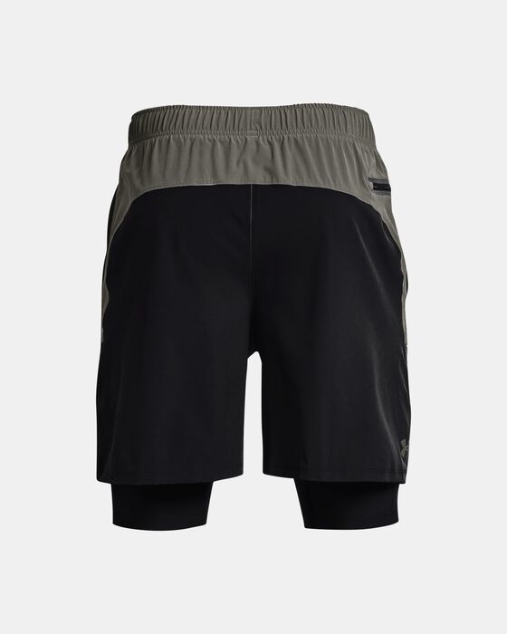 Men's UA Woven 2-in-1 Shorts image number 6