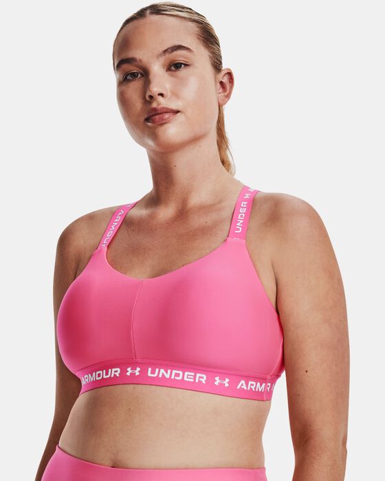 Women's UA Crossback Low Sports Bra image number 4