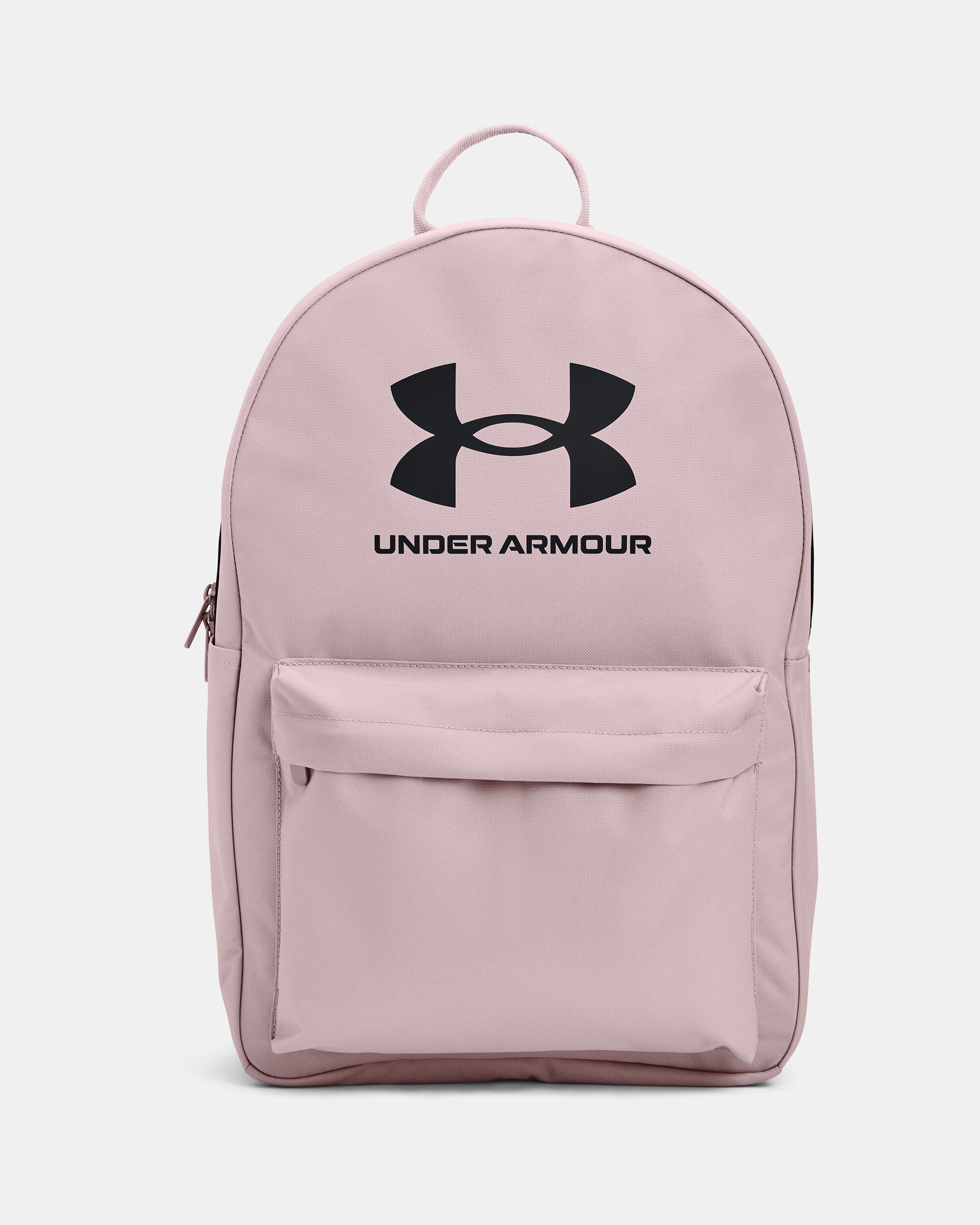 Hot pink under armour backpack clearance