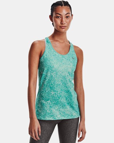 Women's HeatGear® Armour Racer Print Tank