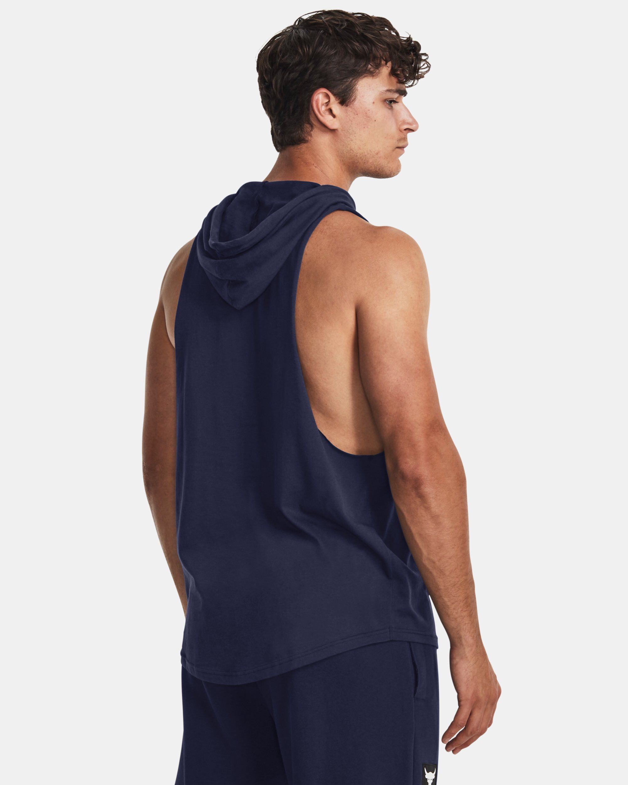 Under armour men's sportstyle sleeveless sale hoodie