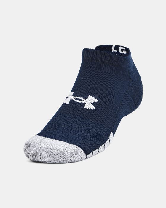 Adult HeatGear® No Show Socks 3-Pack image number 1