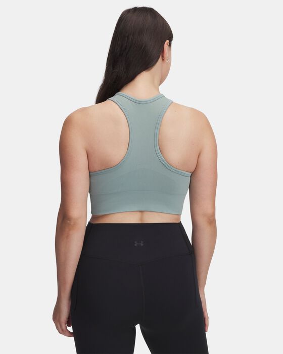 Women's UA Vanish Seamless Mid Sports Bra image number 6