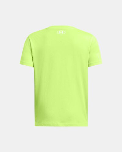 Boys' UA Logo Wordmark Short Sleeve
