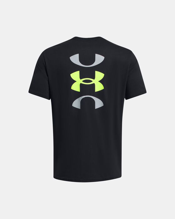 Men's UA Basketball Logo Court Short Sleeve image number 3