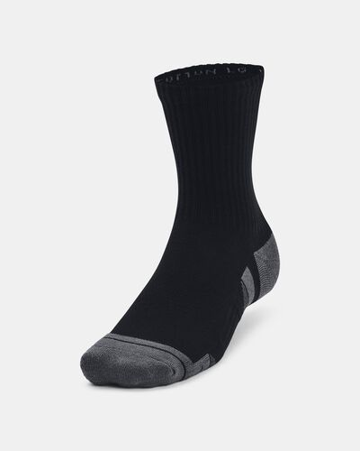 Unisex UA Performance Cotton 3-Pack Mid-Crew Socks