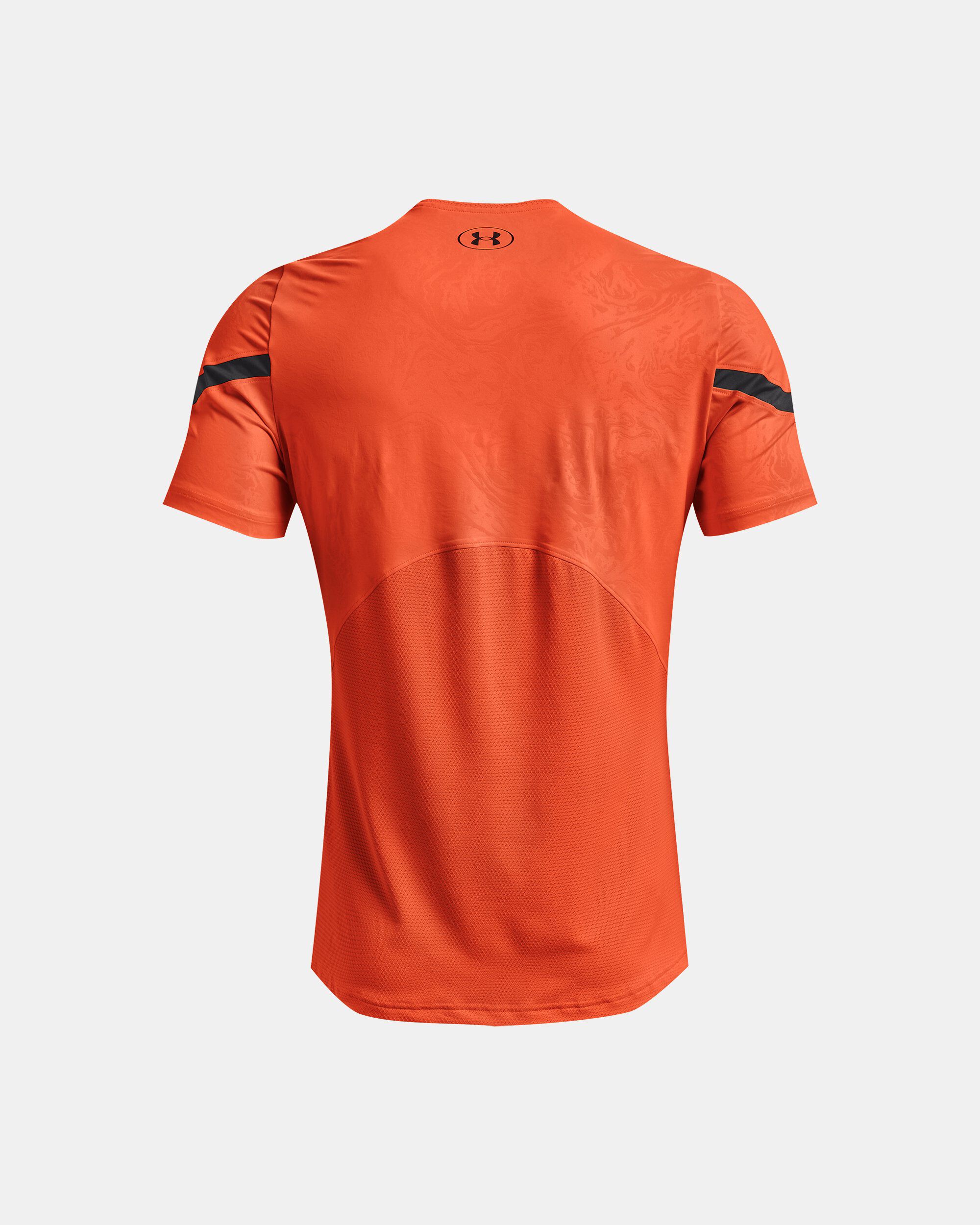 Orange under armour shirt youth sale