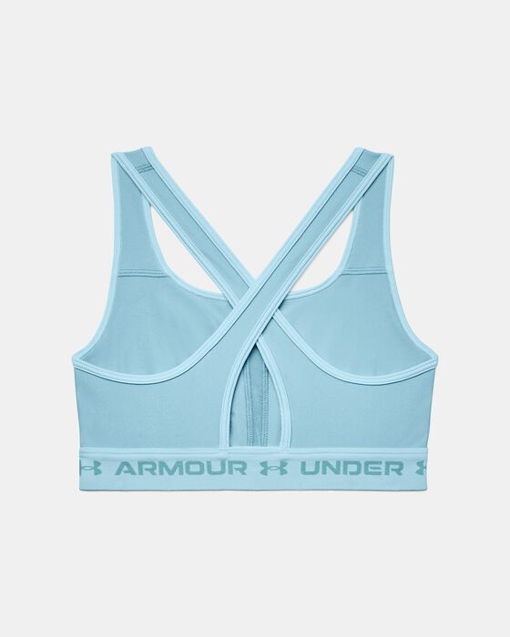 Women's Armour® Mid Crossback Sports Bra image number 5