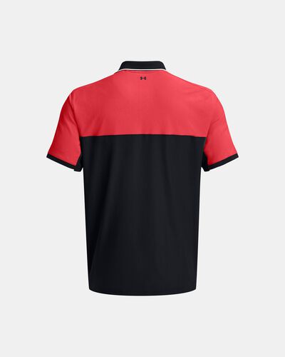 Men's UA Tour Tips Blocked Polo