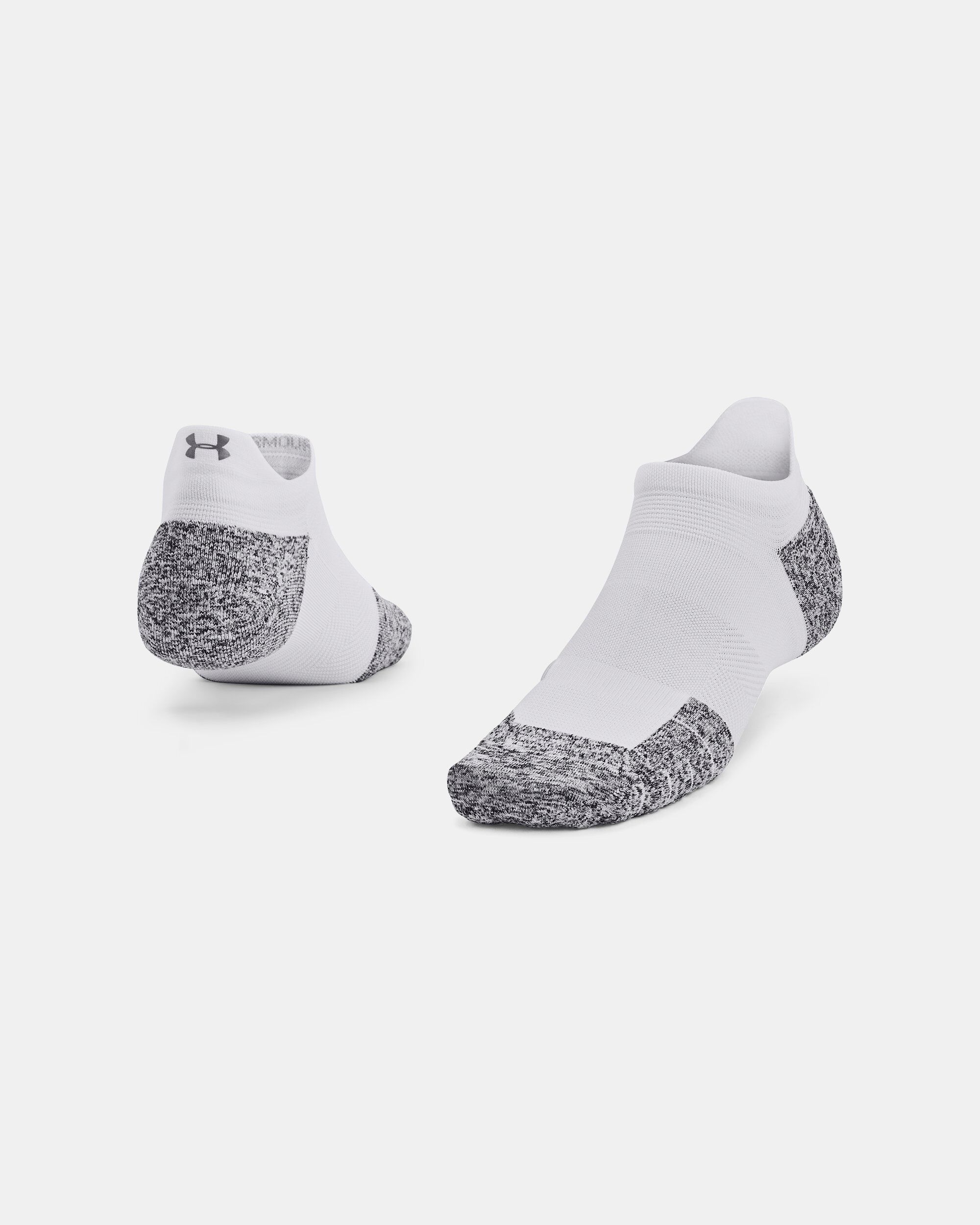 Unisex UA ArmourDry Run Cushion No Show Tab Socks