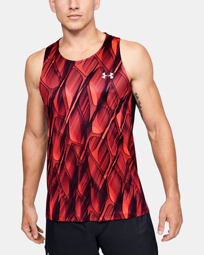 Men's UA Qualifier Iso-Chill Printed Singlet