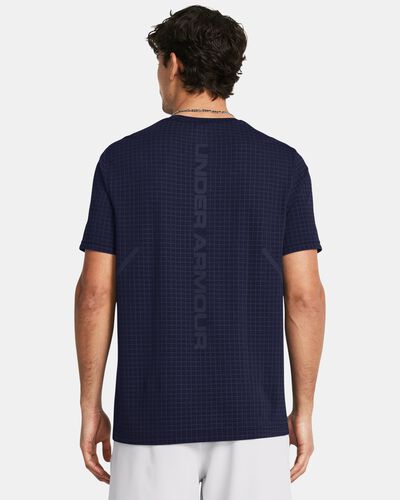 Men's UA Seamless Grid Short Sleeve