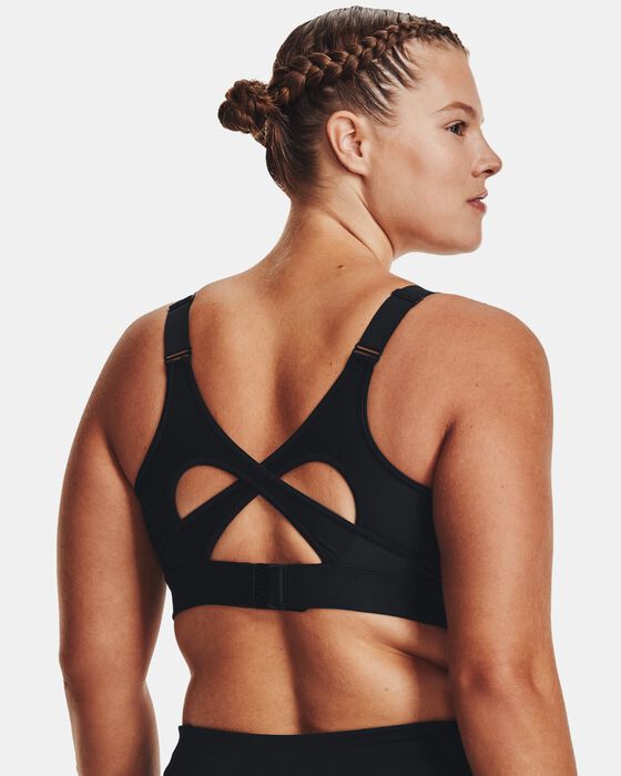 Women's UA Infinity High Crossover Sports Bra image number 7