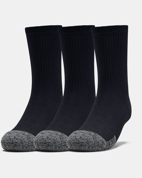 Youth HeatGear® Crew Socks 3-Pack image number 0