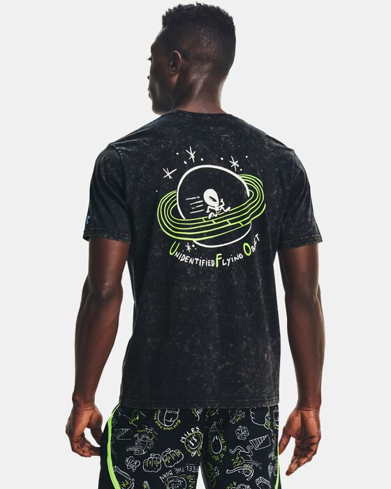 Men's UA Run Your Face Off Flying Short Sleeve image number 0