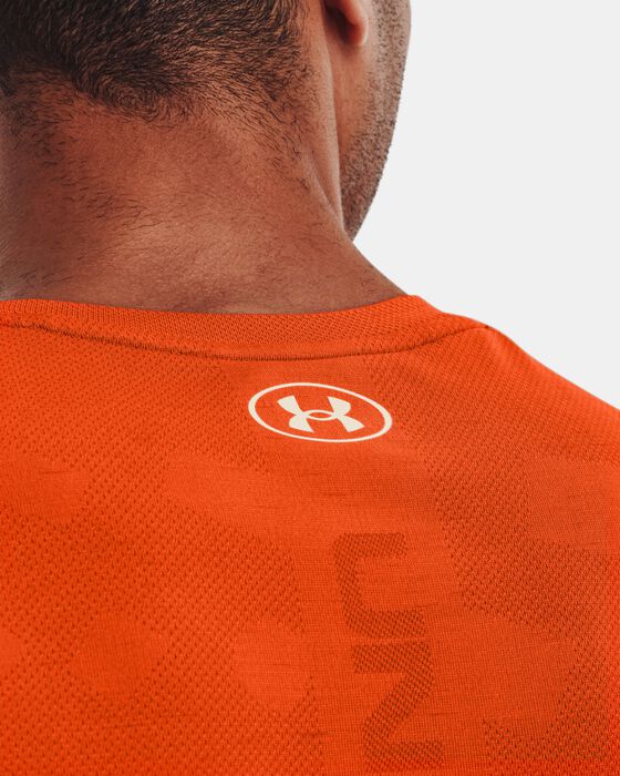 Men's UA Seamless Radial Short Sleeve image number 3