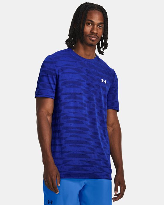 Men's UA Seamless Ripple Short Sleeve image number 0