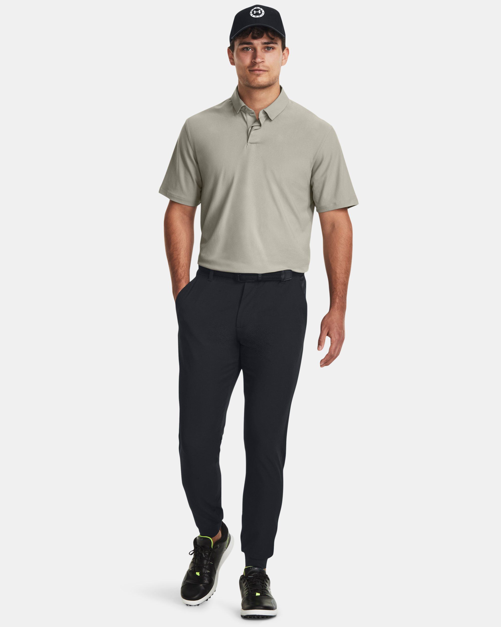 Black golf joggers best sale