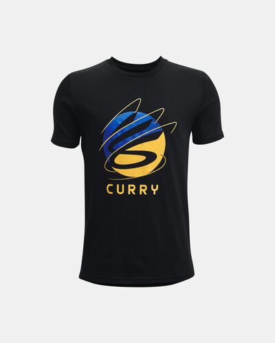 Boys' Curry Logo Short Sleeve