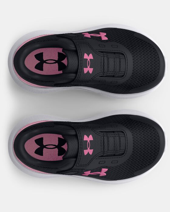 Girls' Infant UA Surge 3 AC Running Shoes image number 2