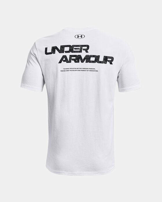 Men's UA ABC Camo Fill Wordmark Short Sleeve image number 5